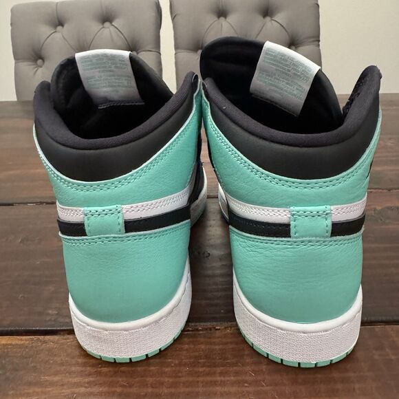 Air Jordan 1 Retro High OG Green Glow Shoes - Picture 6 of 8